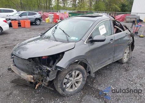 2014 Honda Cr-V Ex z USA, uszkodzony, nr VIN 5J6RM4H55EL044420